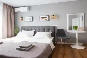Studio with City View - 15th floor - Hrekivska str 5-1, Kharkiv