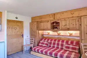 Studio cabine 4 pers, ski aux pieds, - FR-1-178-346, Les Menuires