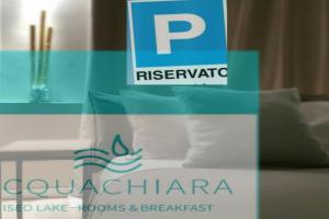 ACQUACHIARA CENTER BED AND BREAKFAST villa with PARKING inside Foresteria, Iseo