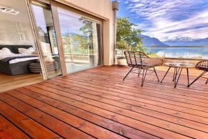 Spa luxury app for 2 or 4 pers centre lac view Apartments, Montreux
