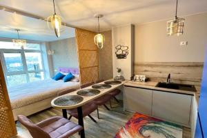 Zdayutsya v orendu podobovo APARTAMENTI ZONEofCOMFORT-1 Poruch z tsentrom mista, zatishni ta komfortni dlya prozhivannya, yak vdoma, Chernovtsy