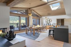 Duplex à avec spa, piscine, salle de sport et cheminée - FR-1-569-32 Apartments, Megeve