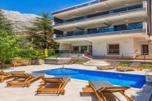 Private seaside Morska Villa with pool in Baška Voda, Dalmatia, Croatia, Baska Voda