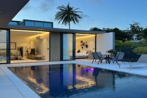 AURA AIR 1, pool & seaview villa, 500m, Choengmon