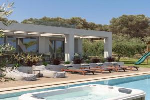 Agrielia Villas, featuring Heated Spa Whirlpool, By ThinkVilla, Adelianos Kampos