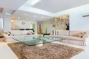 The Center of; China Town Apartments, Singapore