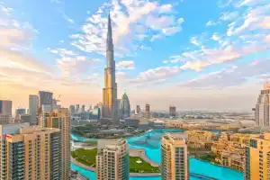 Signature 2BR with Burj Khalifa & Fountain View Apartments, Dubai