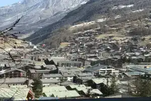 Triftbach - View over Mini-hotel, Zermatt