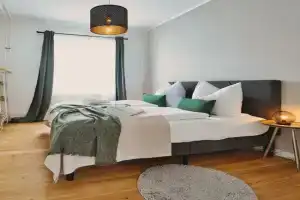 HejU - Parking - Kitchen - Netflix - Kingsize Bett Apartments, Lubeck