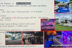 35PAX 9BR Villa with Kids swimming Pool, KTV, BBQ n Pool Tables near SPICE Arena Penang 9800 SQFT, Bayan Lepas