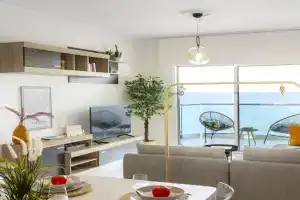 Lovely 3-bedroom apartment in Prokymea court, Limassol