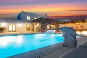Mykonos AG Villas in Psarou beach, Ornos