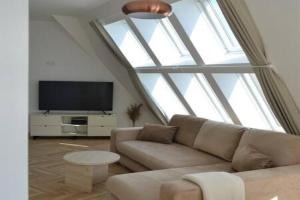 Luxury apartment with a balcony and view in Old Town, Riga