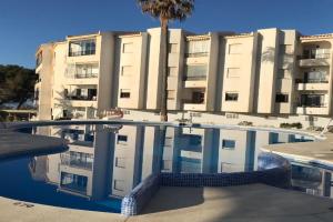 Sea & pool view garden apartment Las Palmeras, Nerja