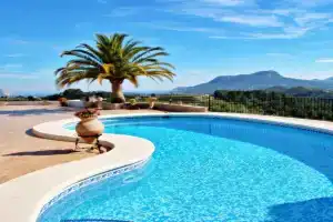 Finca Fantaxat - holiday home with private pool and panoramic views in, Benissa