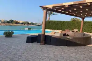 3Bedrooms Villa with Private Pool and direct Lagoon Access, El Gouna