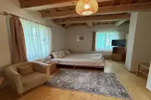 In heart of you'll find authentic Karaim house, Trakai