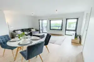 Beach Side Apartment with a Balcony, Parnu