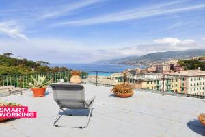 Stunning Sea View Apartment with Terrace in by Wonderful Italy, Camogli