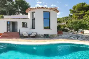 Villa for 10 with swimming pool and sea view, Denia