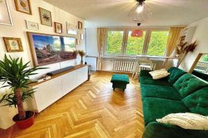 Luxurious BOHO style apartm. *HOME OFFICE* +Desk, Katowice