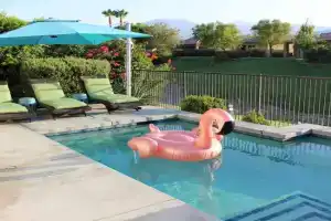 Entire Bungalow w/ Private Pool Near Palm Springs! Guest house, Indio