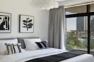 Dubai Marina, Two bedrooms apartment with full Marina View, Dubai