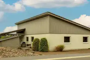 Dolomites Bungalow Eifelsteig w view Terrace BBQ Guest house, Gerolstein