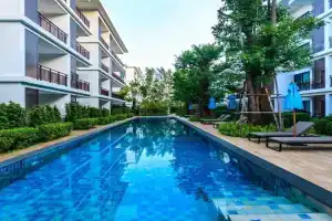 Direct pool access 2br apartment @The Title, Rawai