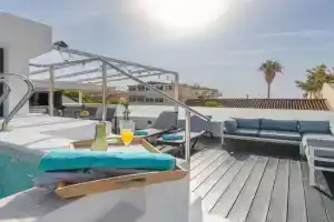 Carmen Beach House in by Solaga Holiday Homes, Malaga
