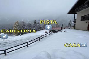 CASA 2 BOX AUTO PRIVATI davanti CABINOVIA BELVEDERE, Folgarida