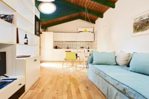 Italian design small attic Apartments, Bologna