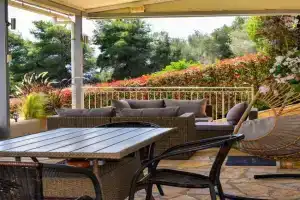 Belvedere Rare&Peaceful 2BR home+stunning sea view Guest house, Tolo