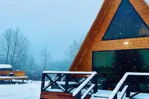 Cottage and sauna hill silence 2, Mestia