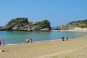 Studio Apartments with large swimming pool and Sea view at Beach Corfu, Pelekas