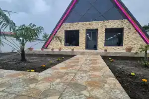 Magnificent Triangular Villa, Gabala