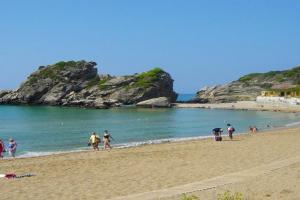 Pool Apartments with panoramic sea view - Beach, Corfu, Pelekas