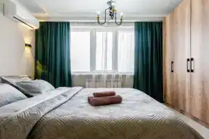Serdtse goroda 1komn ZhK Molodyozhnyy Apartments, Almaty