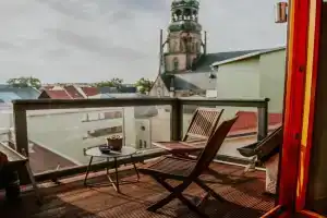 traumhaftes Apartment am Dom mit großer Dachterrasse, Zwickau