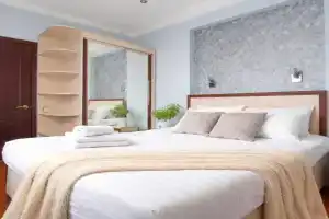 25 TOP LOKATsIYa vozle Baytereka, tsentr,1-4 chelovek s krovatyu i raskladnym divanom Apartments, Astana