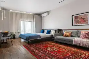 Blueloft 47 l studio with balcony City Center, Tashkent