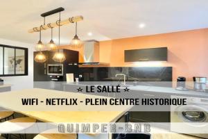 LE SALLÉ - Confort - Wifi - Centre Historique - Entrée Autonome Apartments, Quimper