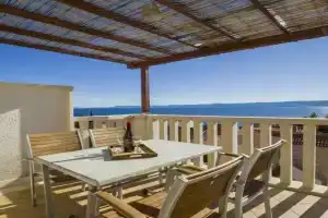 Apartment in with sea view, terrace, air conditioning, WiFi 5121-1, Bol