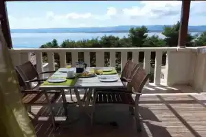 Apartment in with sea view, terrace, air conditioning, WiFi 5121-2, Bol