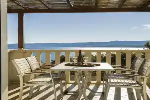 Apartment in with sea view, terrace, air conditioning, WiFi 5121-5, Bol