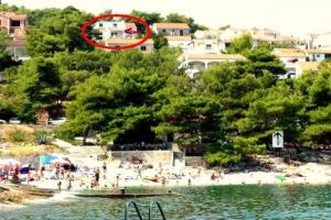 Apartment in with sea view, terrace, air conditioning, WiFi 5124-1, Postira