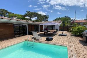 Villa avec Piscine, WIFI et Jardin au Coeur des Abatilles, Proche Plage et Commerces - FR-1-374-202, Arcachon