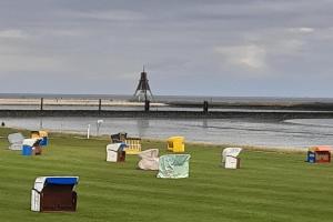 Ferienwohnung mit Seesicht Grimmershörnbucht Apartments, Cuxhaven