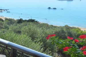 Studio Apartments with pool Panorama sea view Beach Corfu, Pelekas