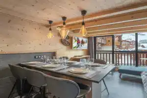 Duplex rénové proche pistes, 6 pers, animaux bienvenus, Wi-Fi - FR-1-640-41 Apartments, Val Thorens